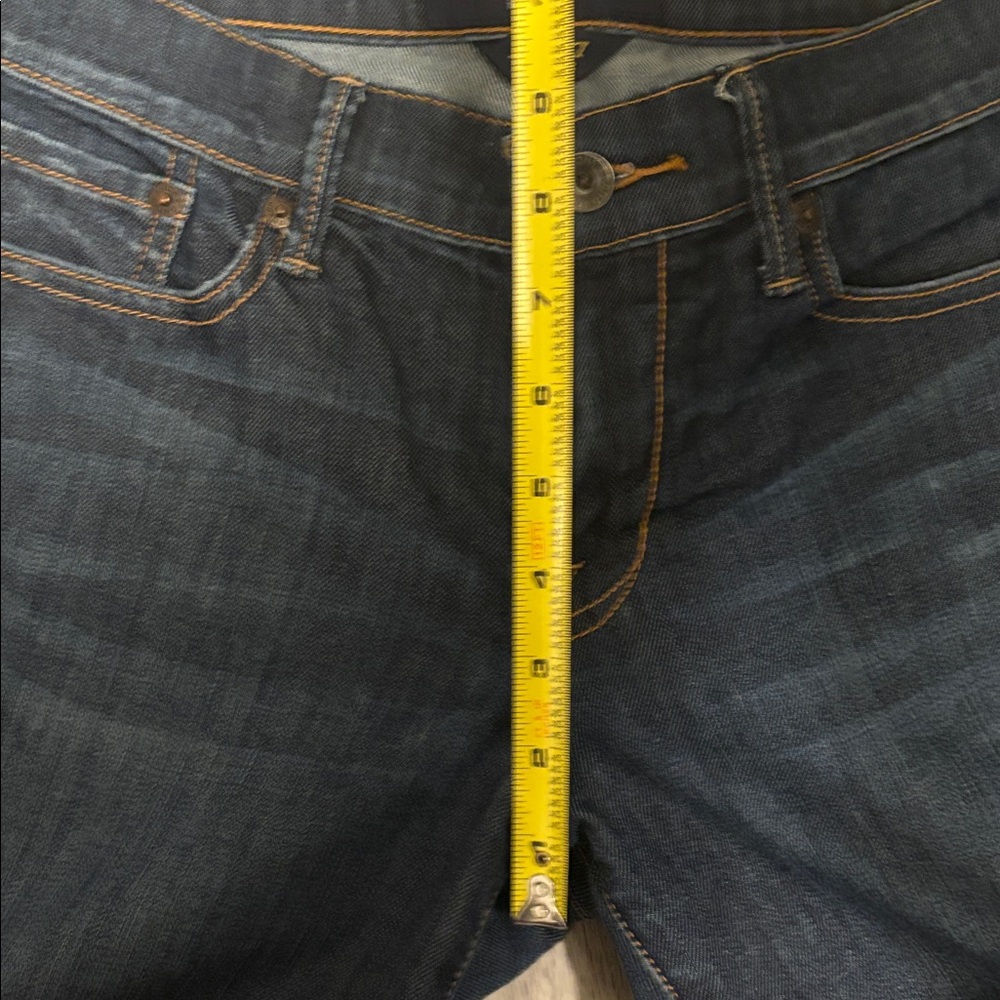 Lucky‎ Brand Dark Blue Straight Leg Jeans size 4/27 - Picture 8 of 12